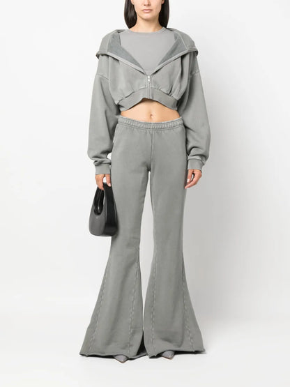 Flared Track Pants