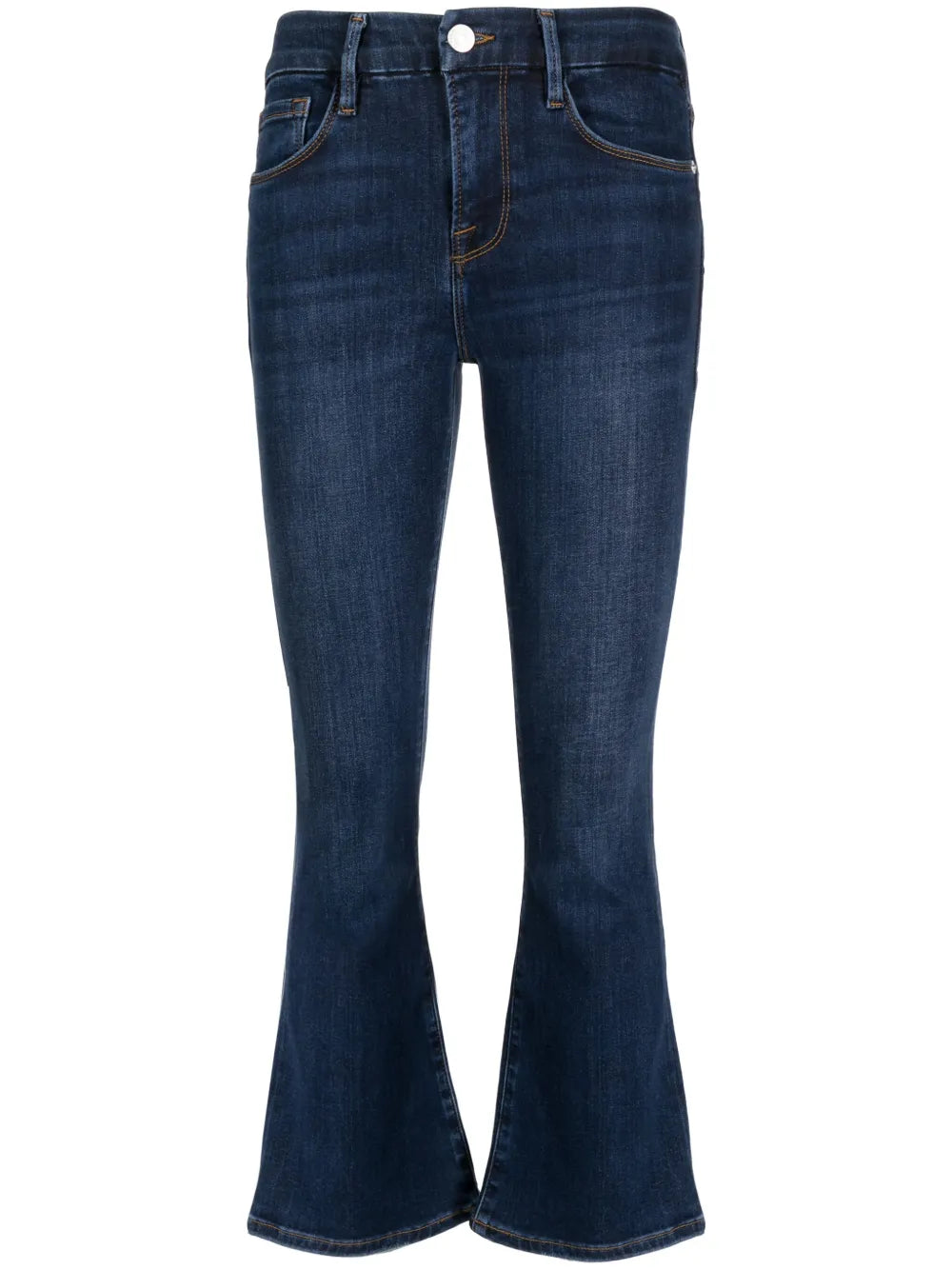 Le Crop Mid-Rise Bootcut Jeans