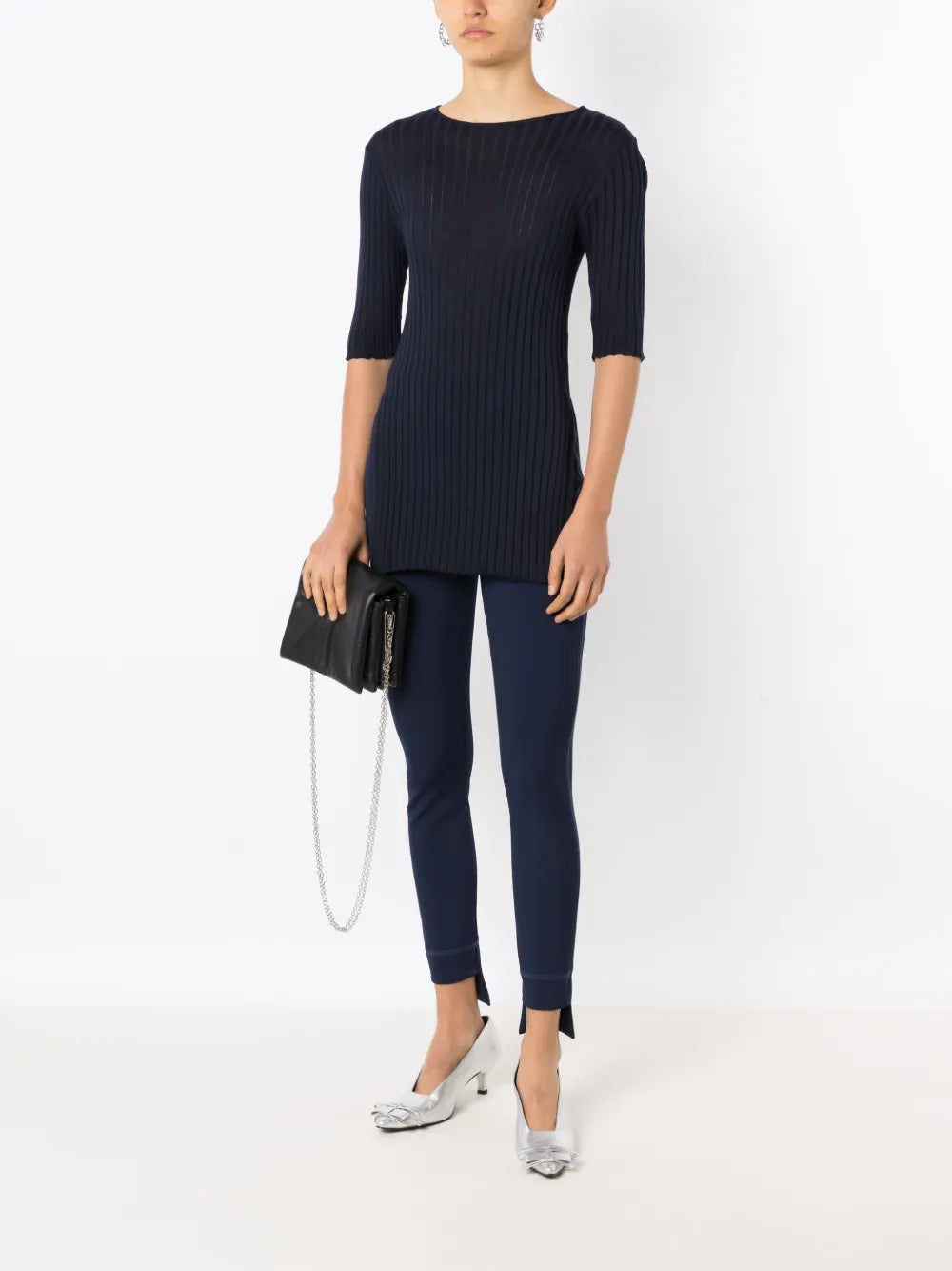 High-Waisted Asymmetric Leggings