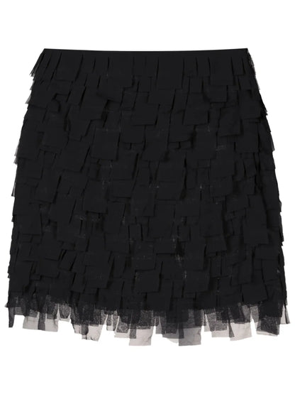 Layered High-Waisted Skirt
