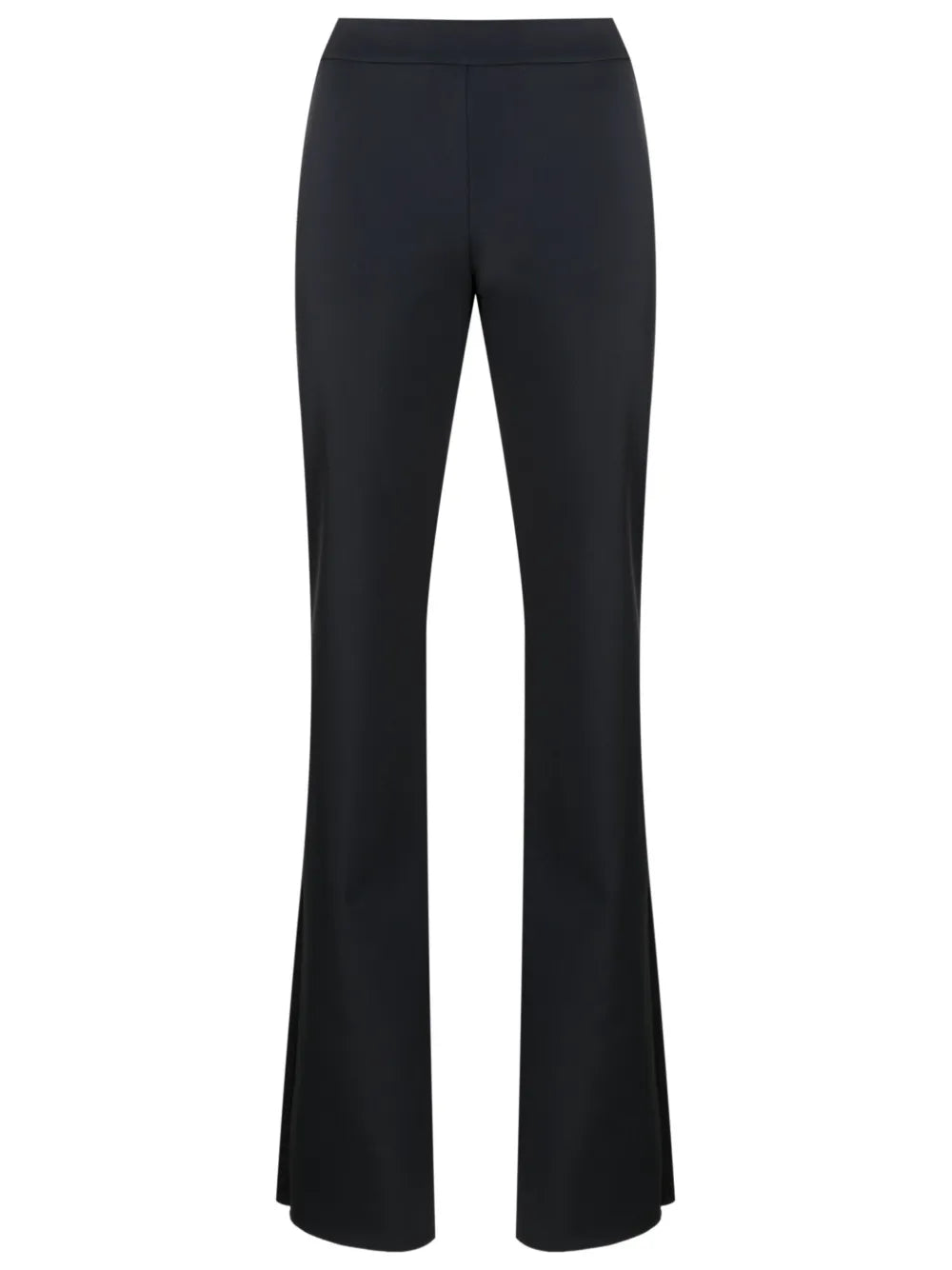High-Waisted Straight-Leg Trousers