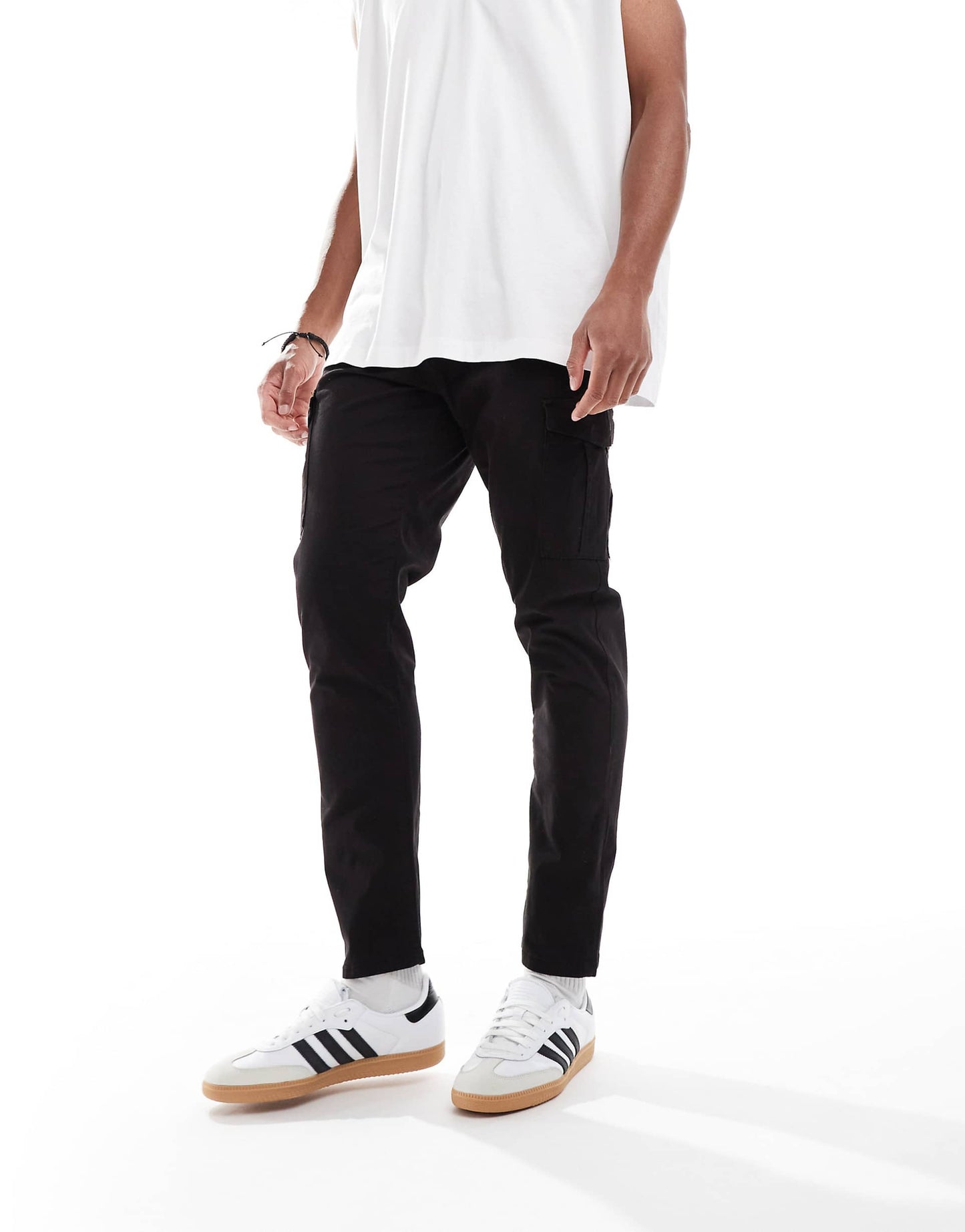 Cargo Style Chino Trousers