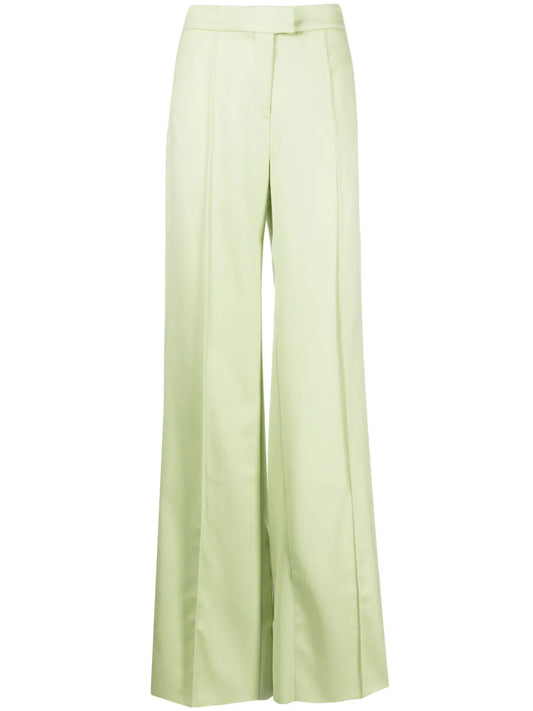 Andrea Straight-Leg Wool Trousers