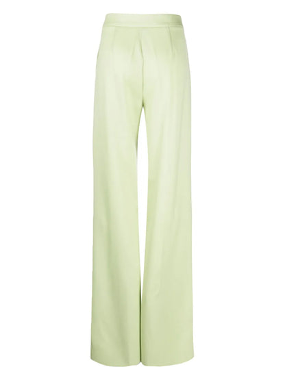 Andrea Straight-Leg Wool Trousers
