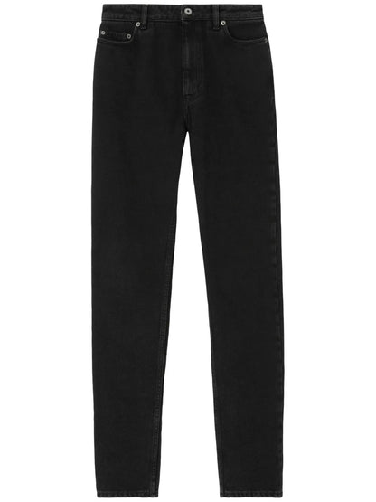 Mid-Rise Slim-Fit Jeans