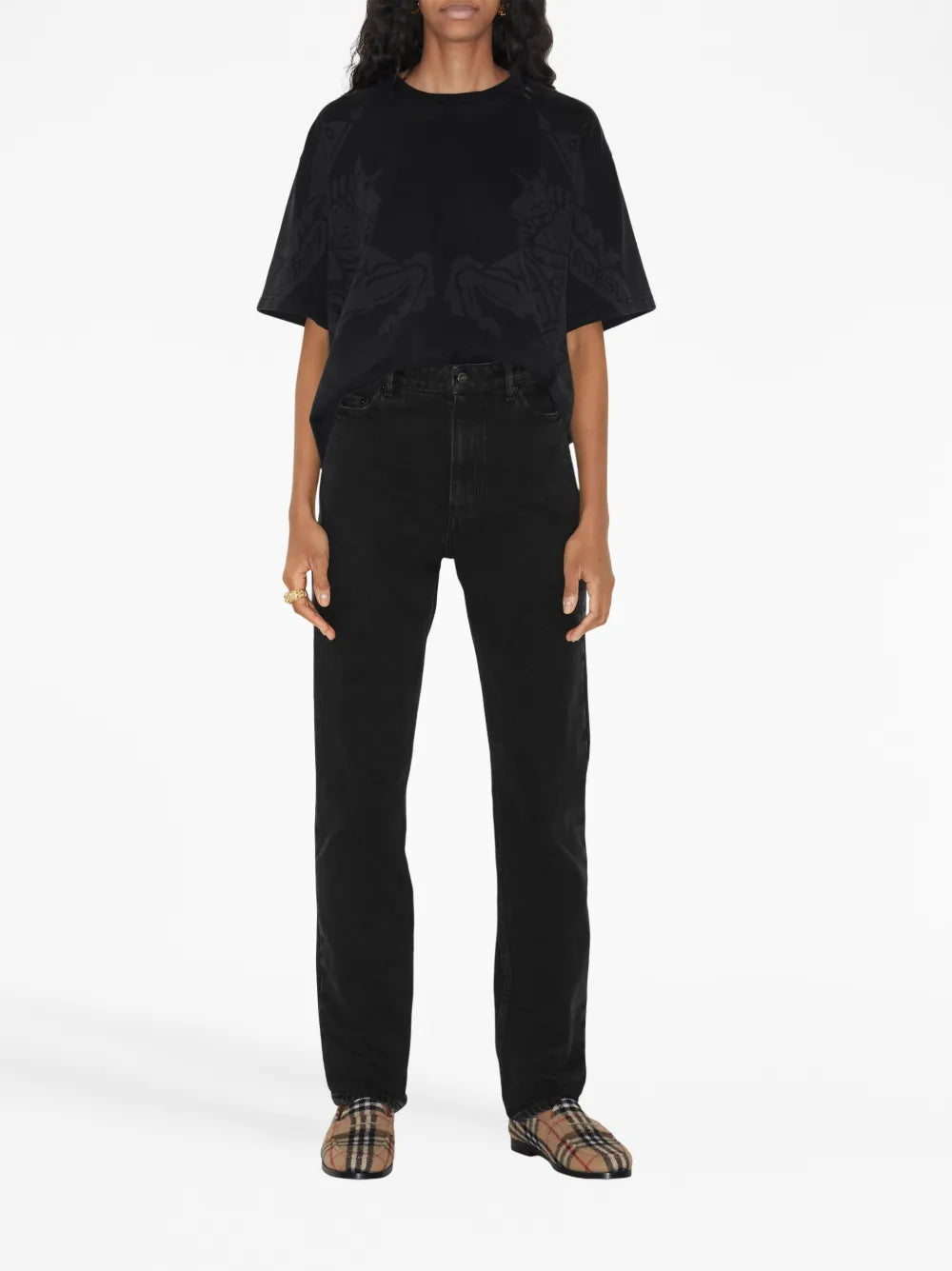 Mid-Rise Slim-Fit Jeans