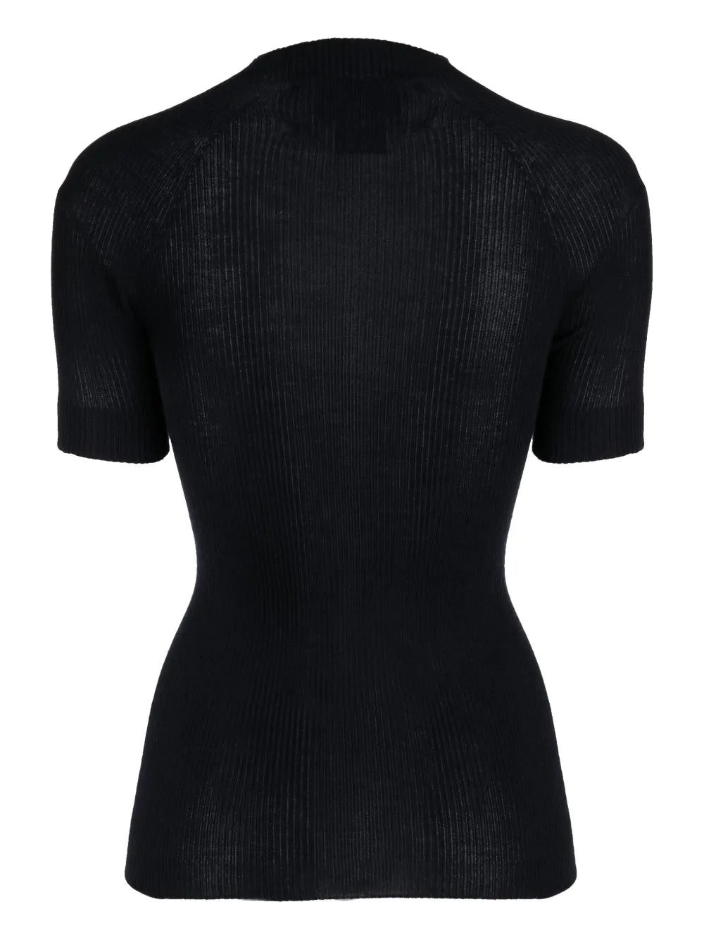 Fine-Ribbed Knitted Top