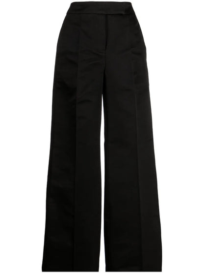 Andrea High-Waisted Straight-Leg Trousers