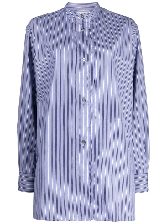 Stripe-Print Cotton Shirt