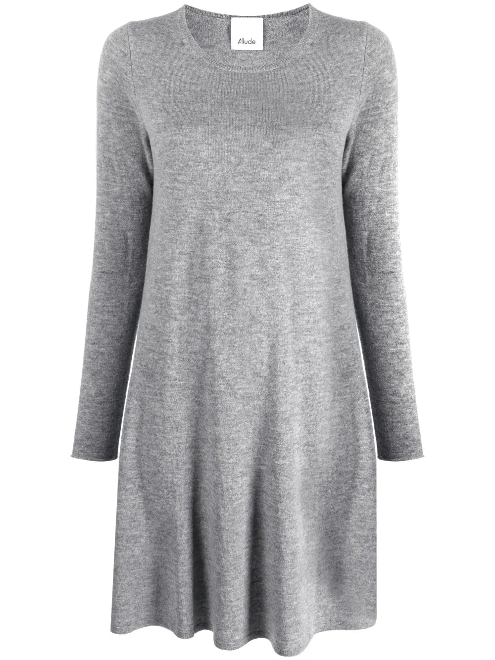 Long-Sleeve Knitted Minidress