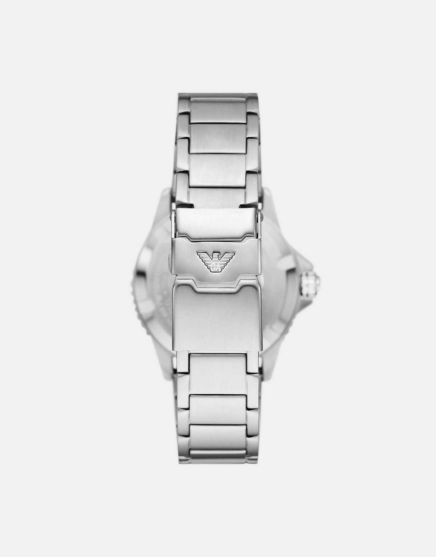 Men'S World Explorer Gmt Dual Time, Stainless Steel Watch, Ar11589