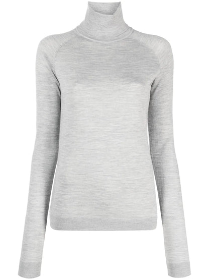 Roll-Neck Fine-Knit Jumper