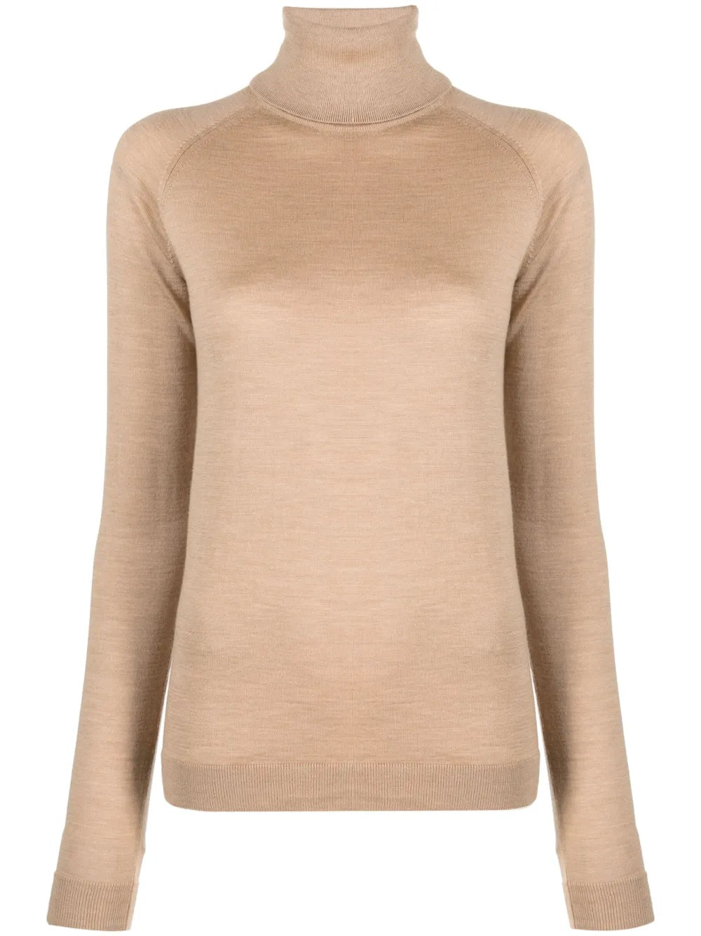 Roll-Neck Fine-Knit Jumper