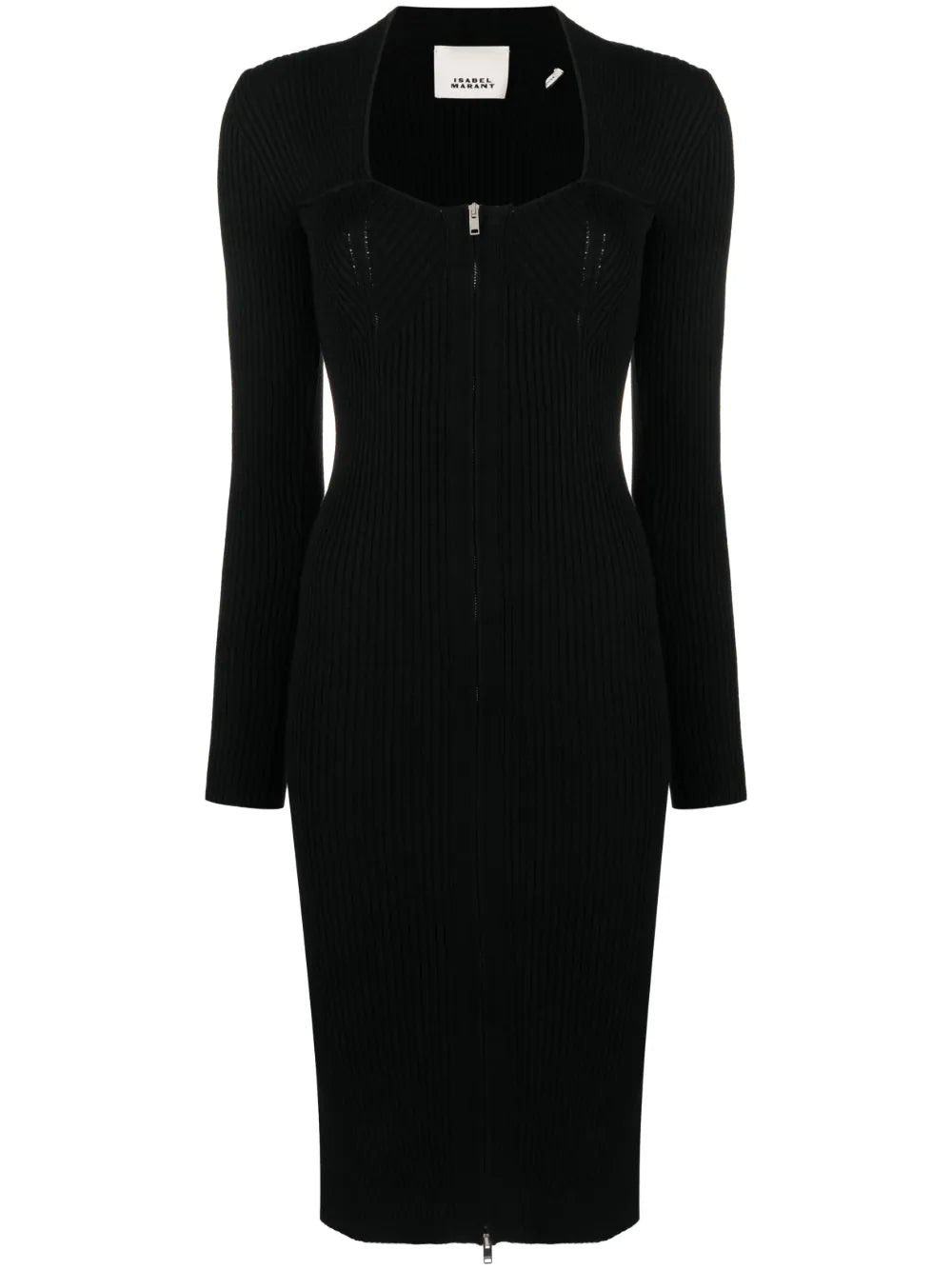 Zael Wool-Blend Midi Dress