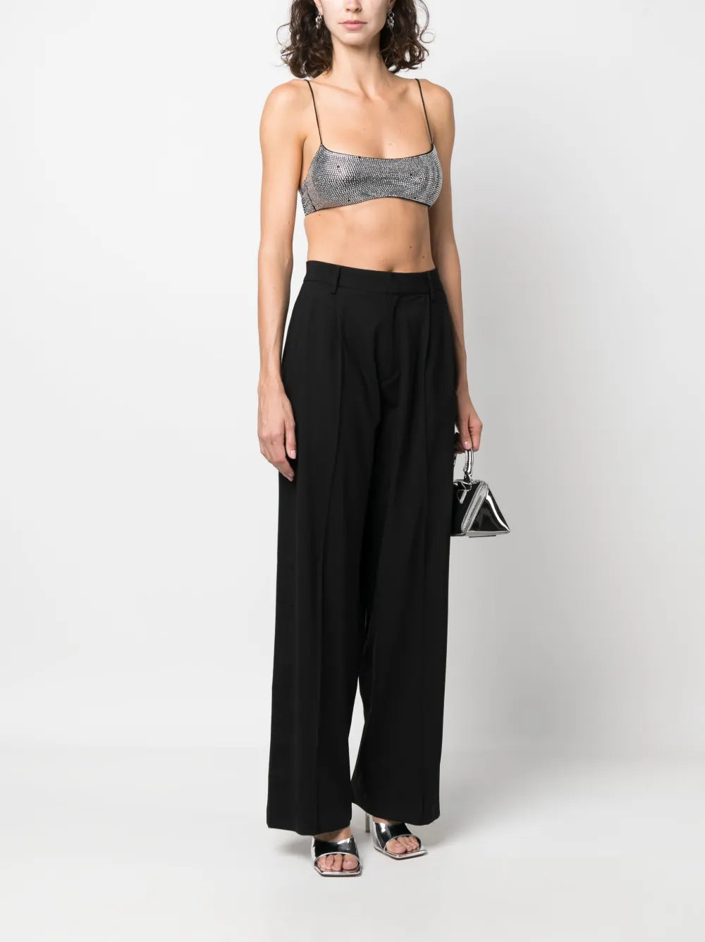 Pleated Wool Trousers