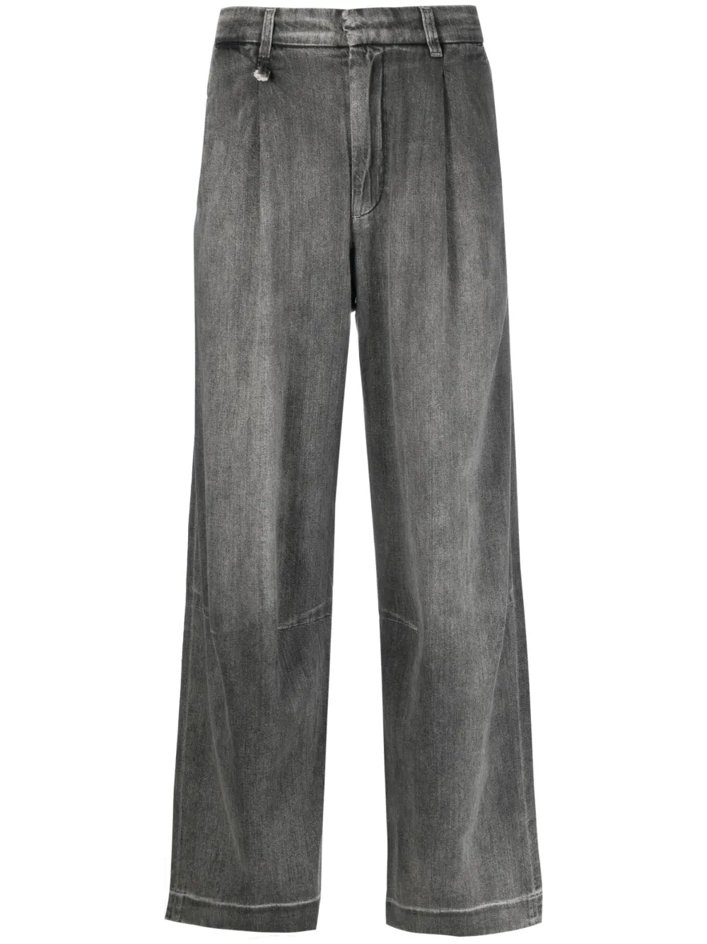 Wayne Mid-Rise Wide-Leg Jeans
