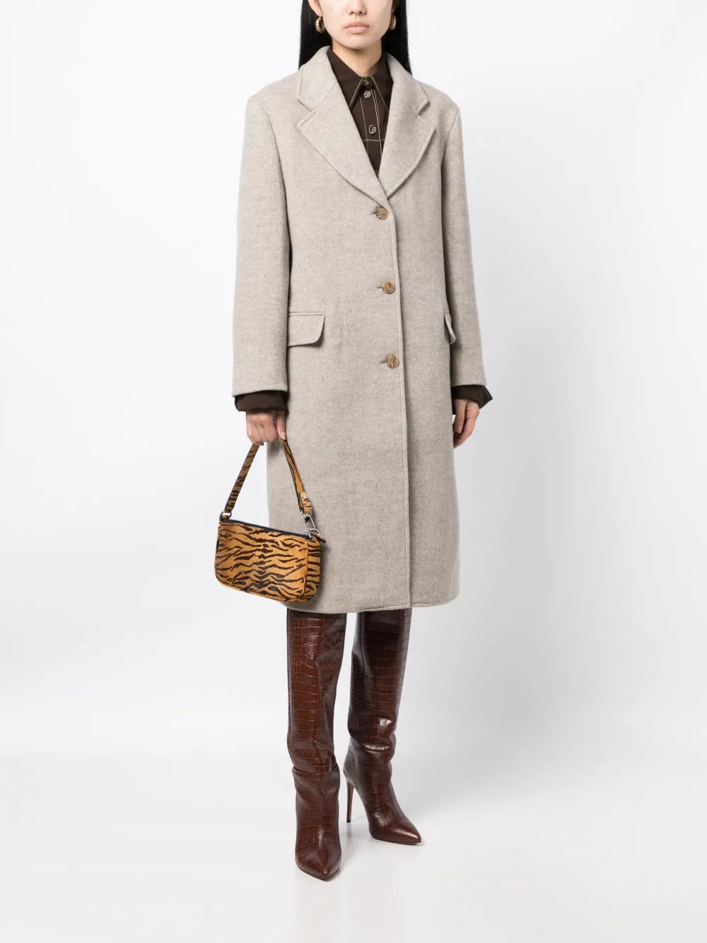 Kara Wool-Blend Coat