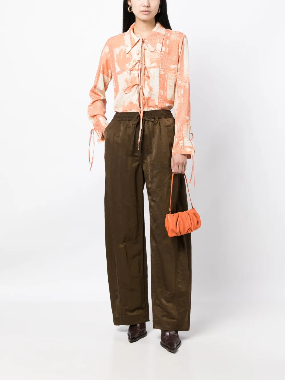 Una Wide-Leg Trousers