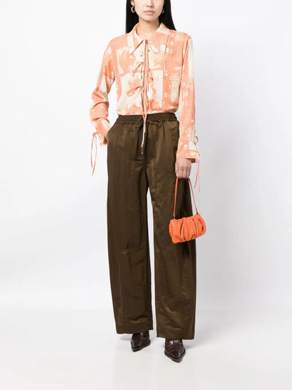 Una Wide-Leg Trousers