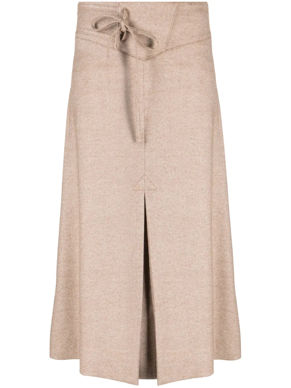 Boone Wool-Blend Midi Skirt