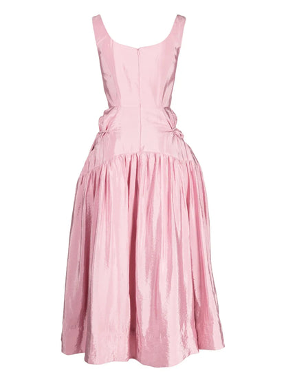Erica Sleeveless Pleated Midi Dress