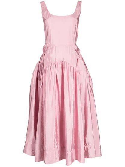 Erica Sleeveless Pleated Midi Dress
