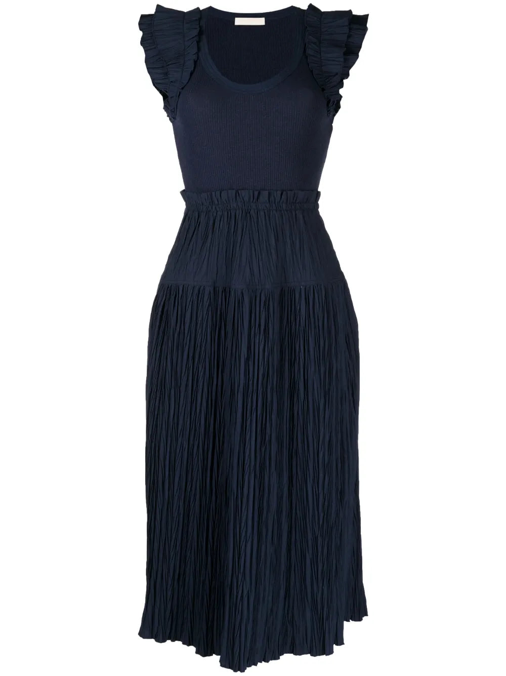 Virginia Pleated Midi Dress
