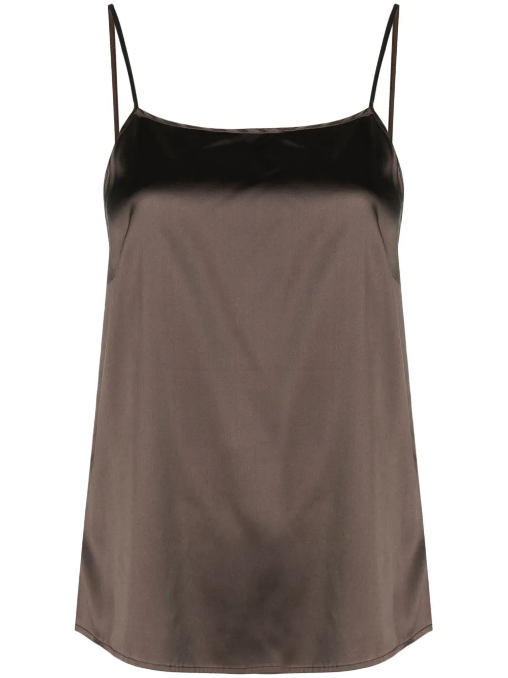 Satin-Weave Tank Top