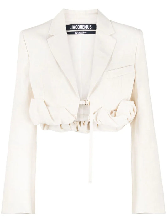 La Veste Croissant Cropped Jacket