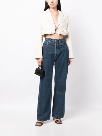La Veste Croissant Cropped Jacket