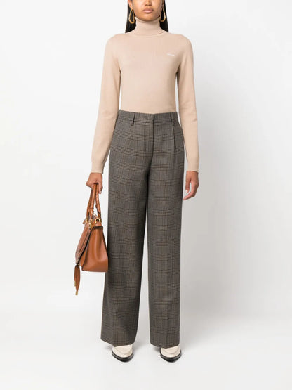 Logo-Intarsia Cashmere Jumper
