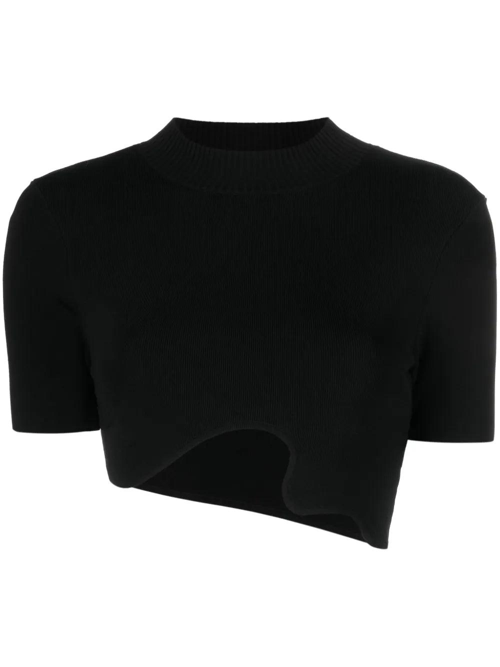 Maparadita Asymmetric Ribbed Top