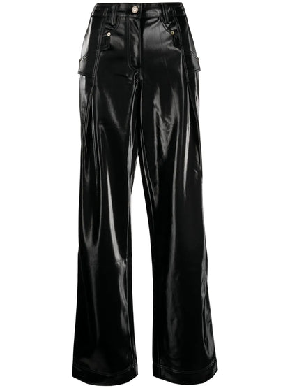 Aaron Faux-Leather Jeans