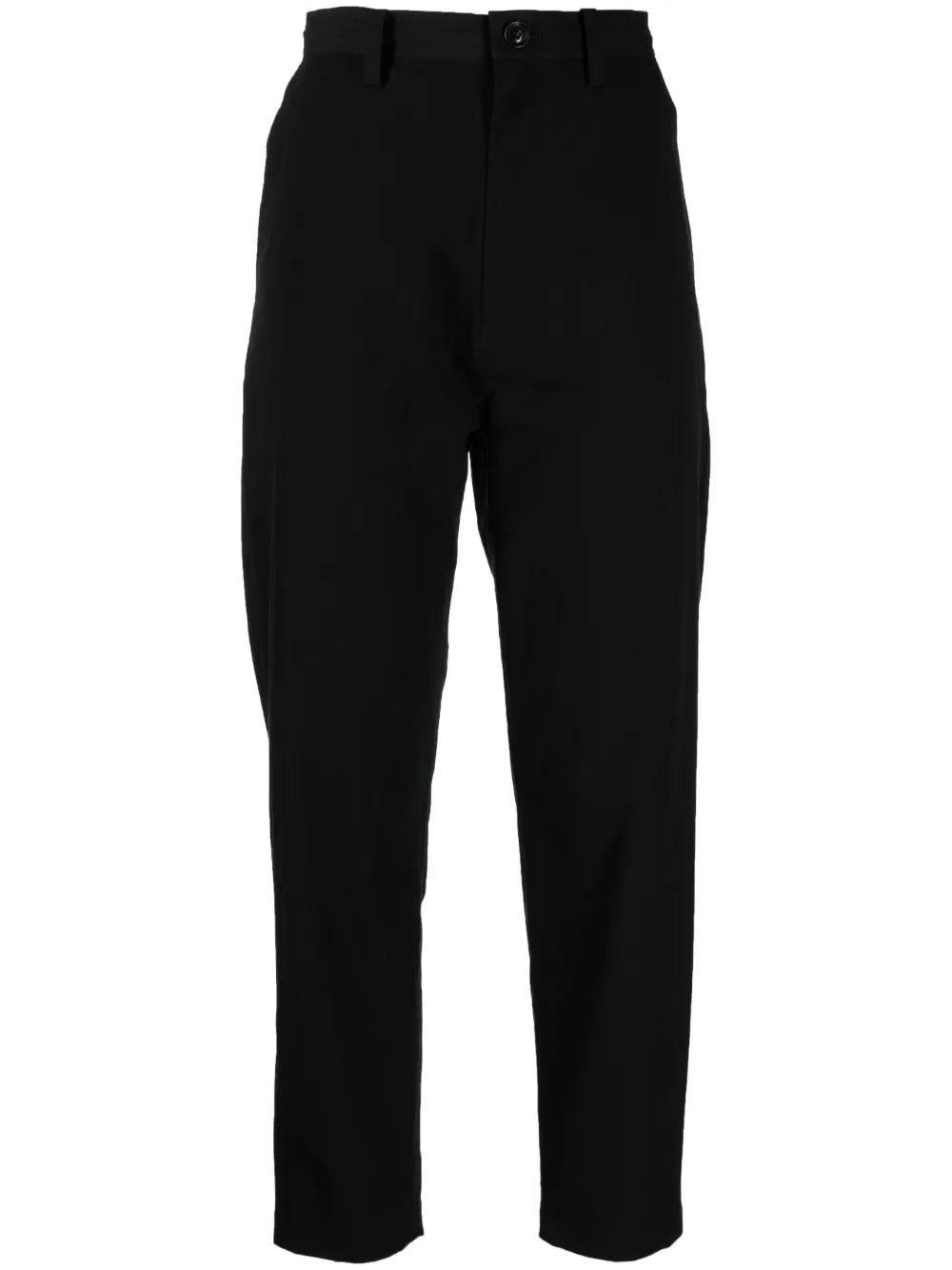High-Waisted Cropped Trousers