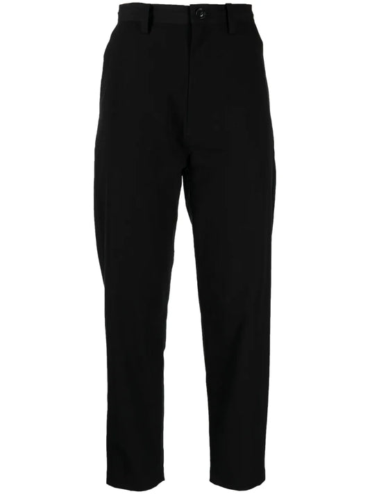 High-Waisted Cropped Trousers