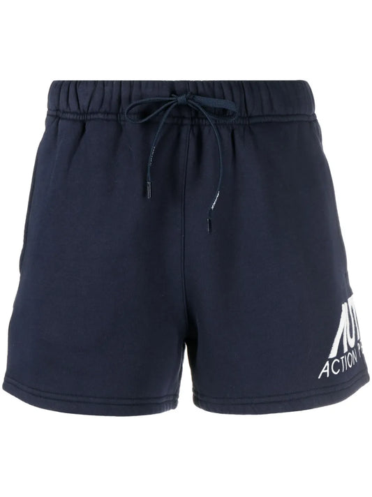 Logo-Print Cotton Short Shorts