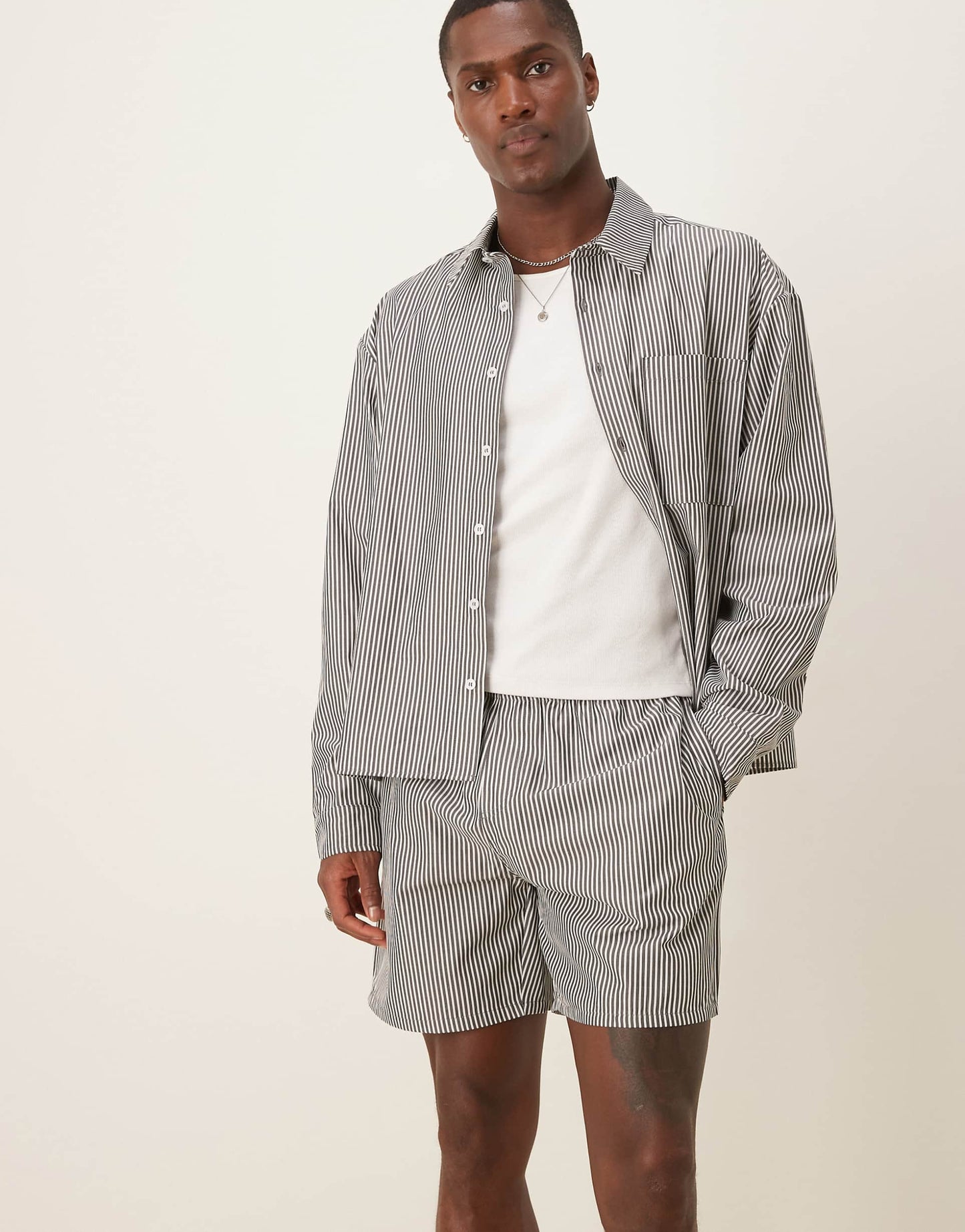 Co-Ord Stripe Short