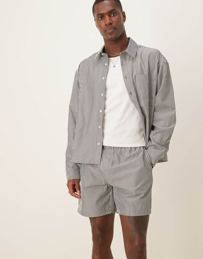 Co-Ord Stripe Short