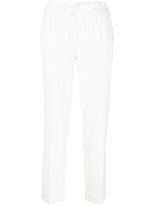 Tapered Drawstring Trousers