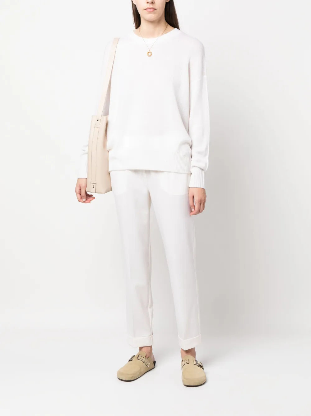 Tapered Drawstring Trousers