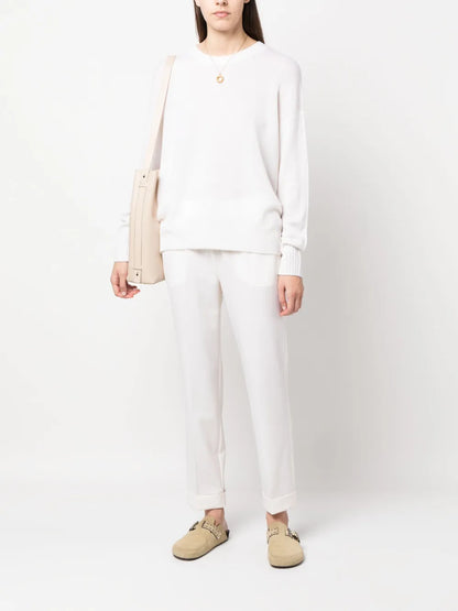 Tapered Drawstring Trousers