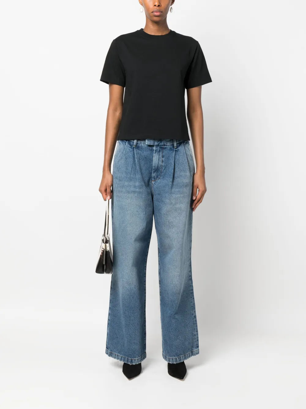Round-Neck Cotton T-Shirt