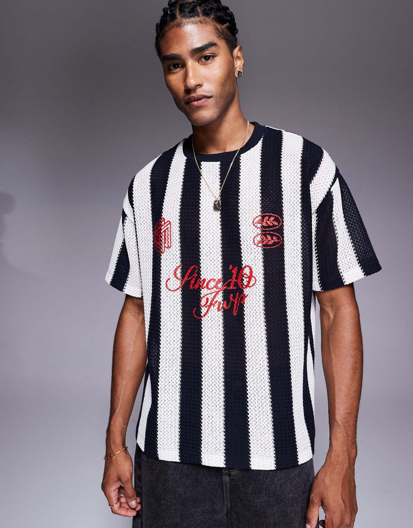 Oversized T-Shirt With Sports Graphic