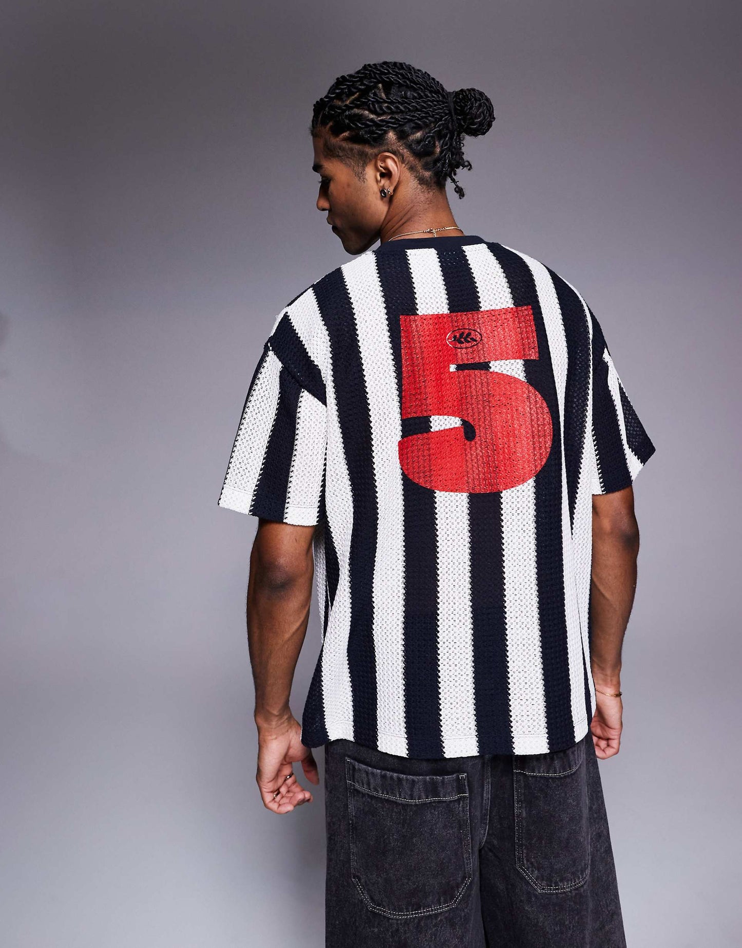 Oversized T-Shirt With Sports Graphic