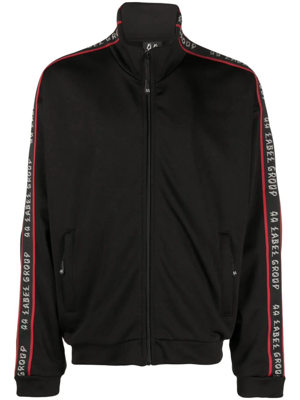 Logo-Tape High-Neck Bomber Jacket