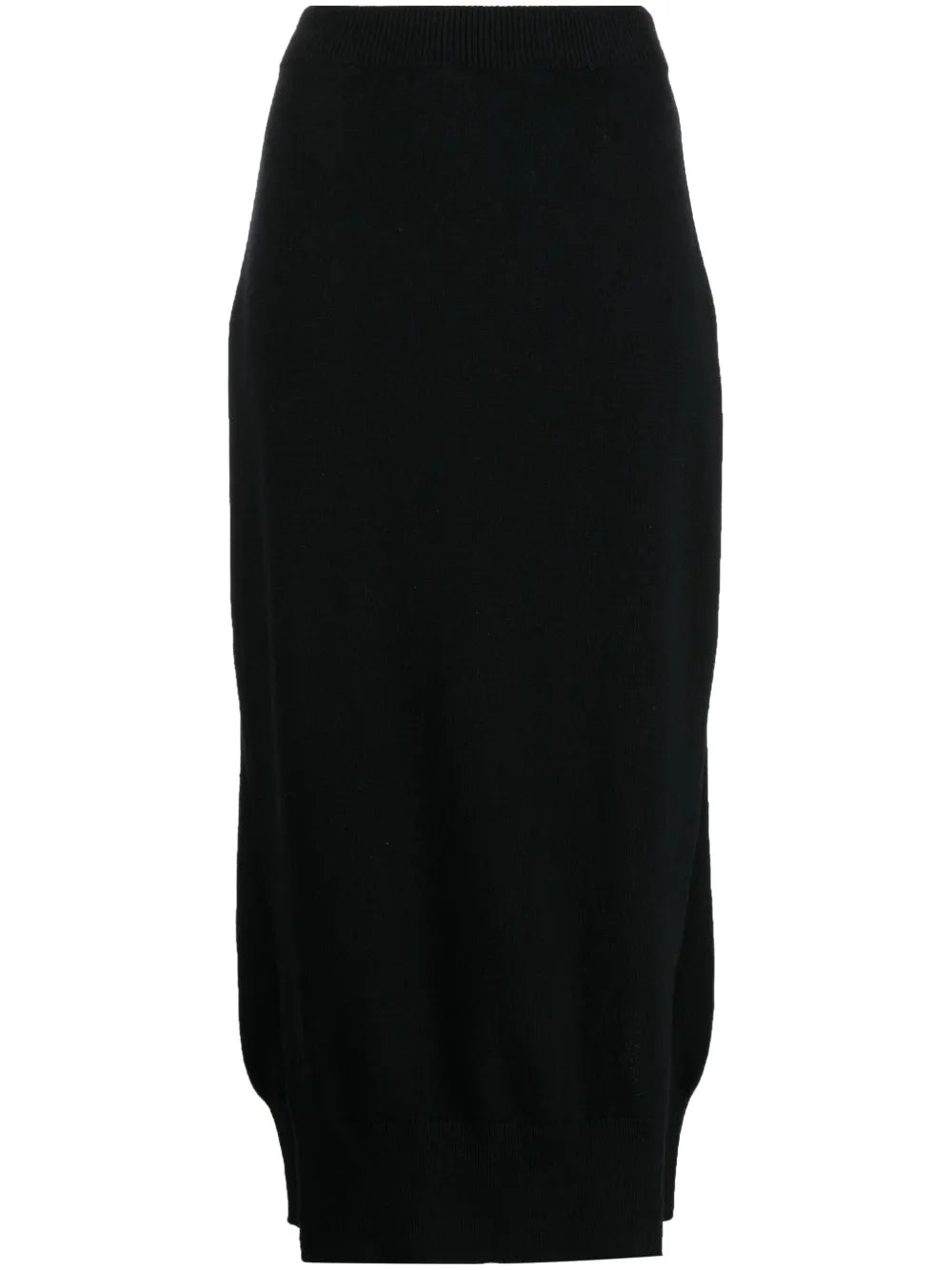 High-Waisted Knit Skirt