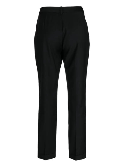 Tapered Wool Trousers