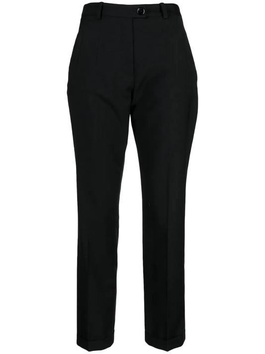 Tapered Wool Trousers