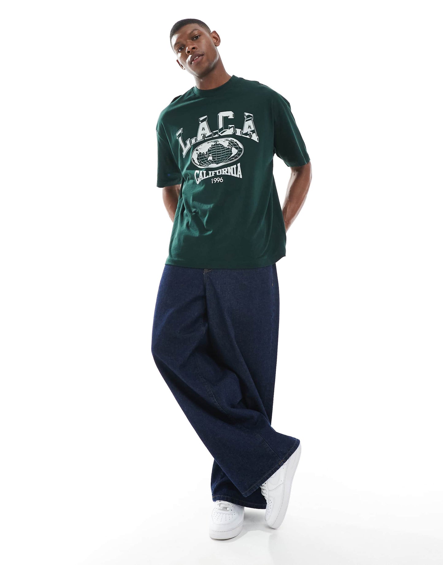 Oversized T-Shirt With Varsity Graphic