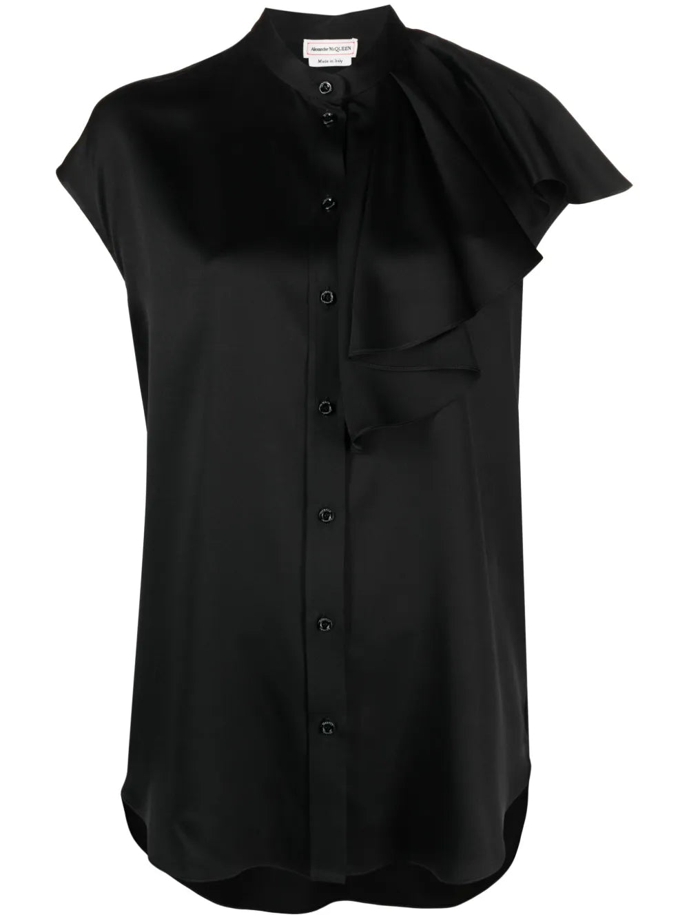 Sleeveless Ruffled Blouse